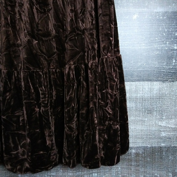 NEW! Large Velvety IN SAN FRANCISCO Midi Skirt - Picture 3 of 4